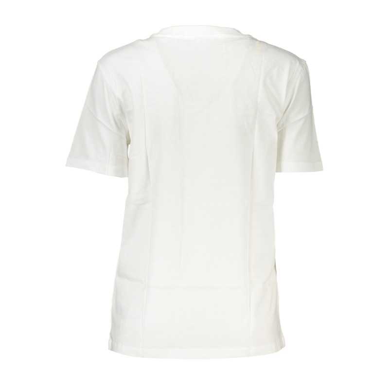 CALVIN KLEIN T-SHIRT MANICHE CORTE DONNA BIANCO