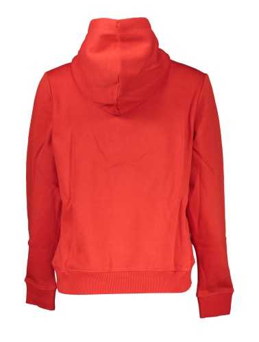 TOMMY HILFIGER FELPA SENZA ZIP DONNA ROSSO