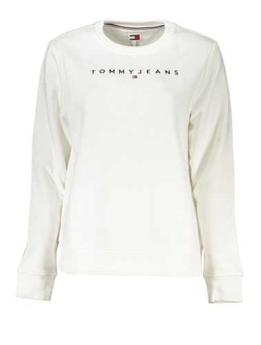 TOMMY HILFIGER FELPA SENZA ZIP DONNA BIANCO