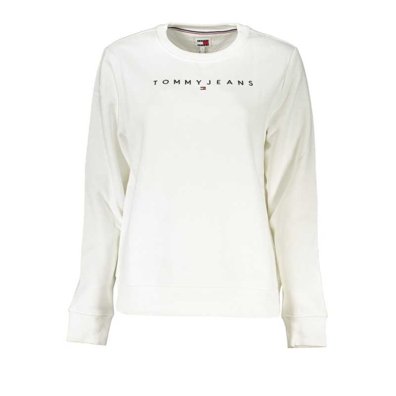 TOMMY HILFIGER FELPA SENZA ZIP DONNA BIANCO