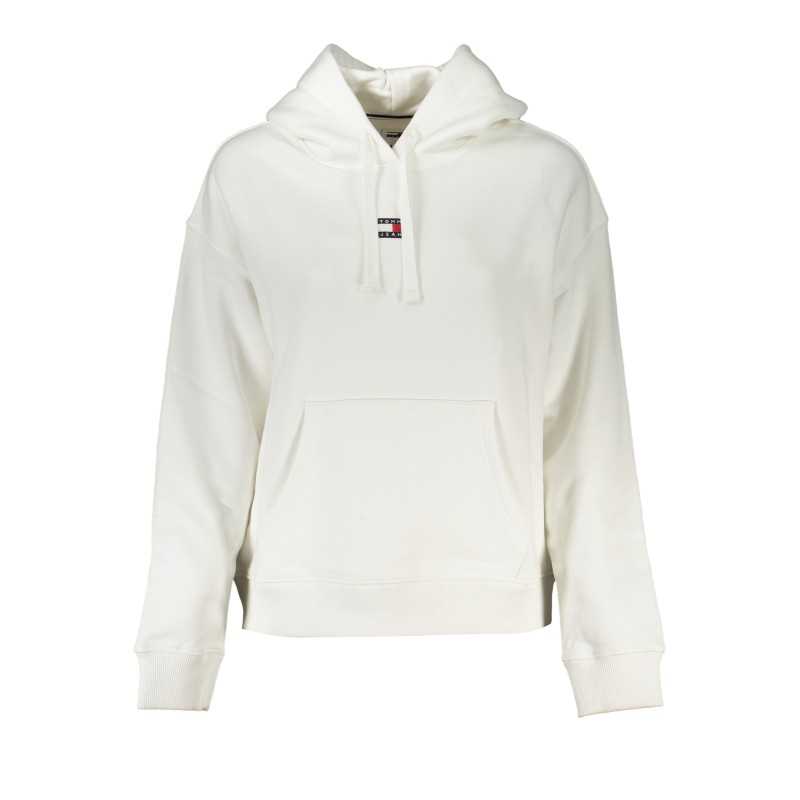 TOMMY HILFIGER FELPA SENZA ZIP DONNA BIANCO