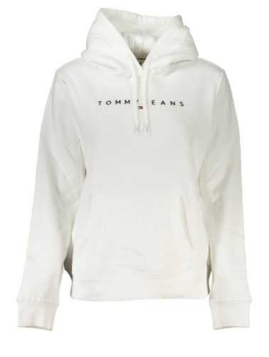 TOMMY HILFIGER FELPA SENZA ZIP DONNA BIANCO