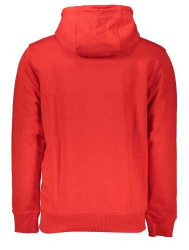 TOMMY HILFIGER FELPA SENZA ZIP UOMO ROSSO