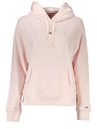 TOMMY HILFIGER FELPA SENZA ZIP DONNA ROSA