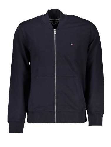 TOMMY HILFIGER FELPA CON ZIP UOMO BLU