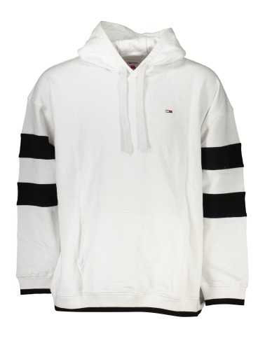 TOMMY HILFIGER FELPA SENZA ZIP UOMO BIANCO