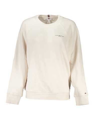 TOMMY HILFIGER FELPA SENZA ZIP DONNA BEIGE