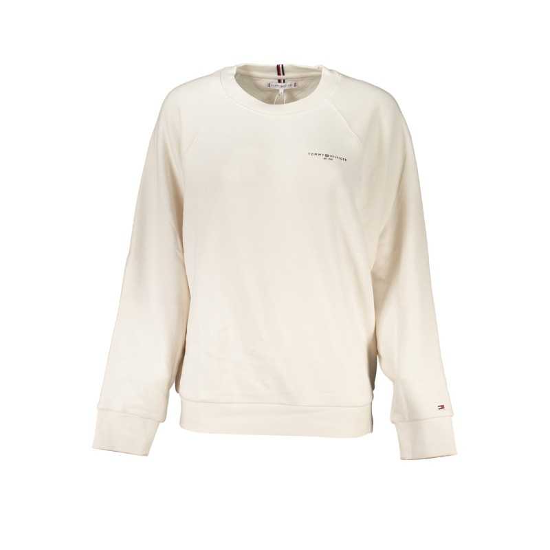 TOMMY HILFIGER FELPA SENZA ZIP DONNA BEIGE