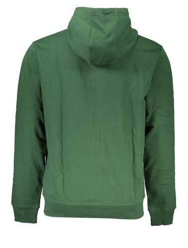 TOMMY HILFIGER FELPA CON ZIP UOMO VERDE