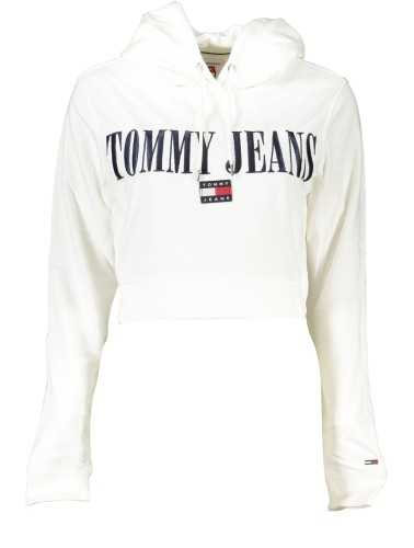 TOMMY HILFIGER FELPA SENZA ZIP DONNA BIANCO