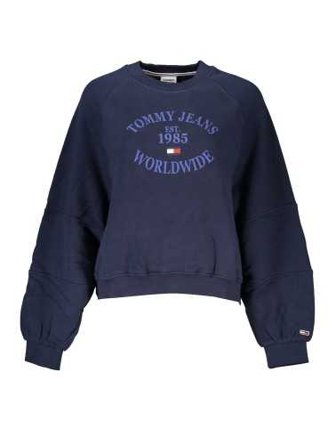 TOMMY HILFIGER FELPA SENZA ZIP DONNA BLU