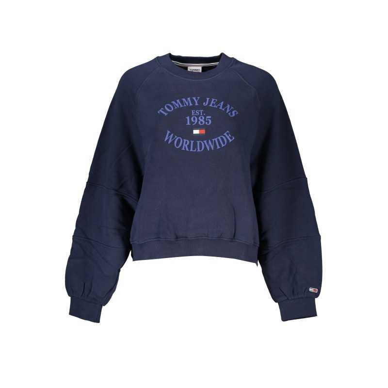 TOMMY HILFIGER FELPA SENZA ZIP DONNA BLU