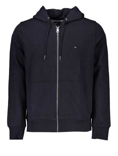 TOMMY HILFIGER FELPA CON ZIP UOMO BLU