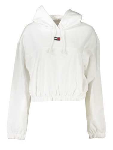 TOMMY HILFIGER FELPA SENZA ZIP DONNA BIANCO