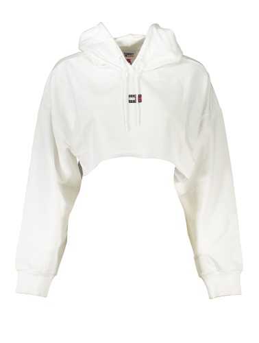 TOMMY HILFIGER FELPA SENZA ZIP DONNA BIANCO