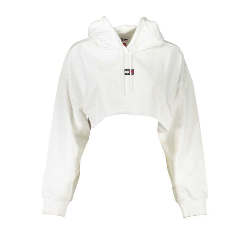 TOMMY HILFIGER FELPA SENZA ZIP DONNA BIANCO