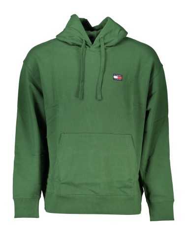 TOMMY HILFIGER FELPA SENZA ZIP UOMO VERDE