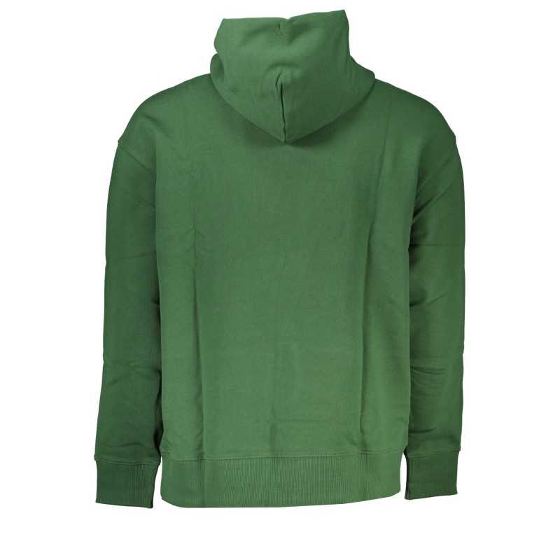 TOMMY HILFIGER FELPA SENZA ZIP UOMO VERDE