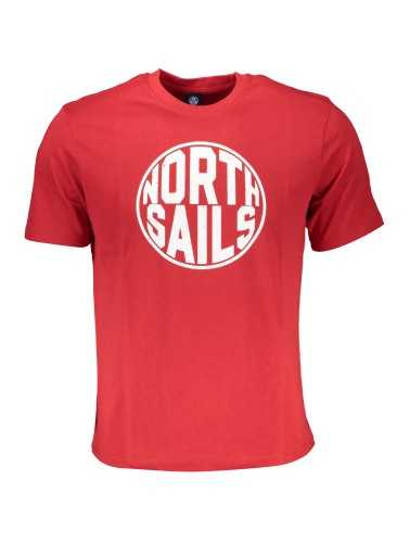 NORTH SAILS T-SHIRT MANICHE CORTE UOMO ROSSO