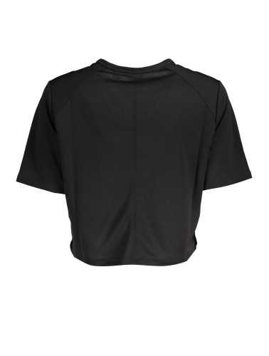 CALVIN KLEIN T-SHIRT MANICHE CORTE DONNA NERO