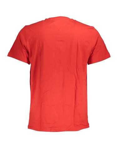 TOMMY HILFIGER T-SHIRT MANICHE CORTE UOMO ROSSO