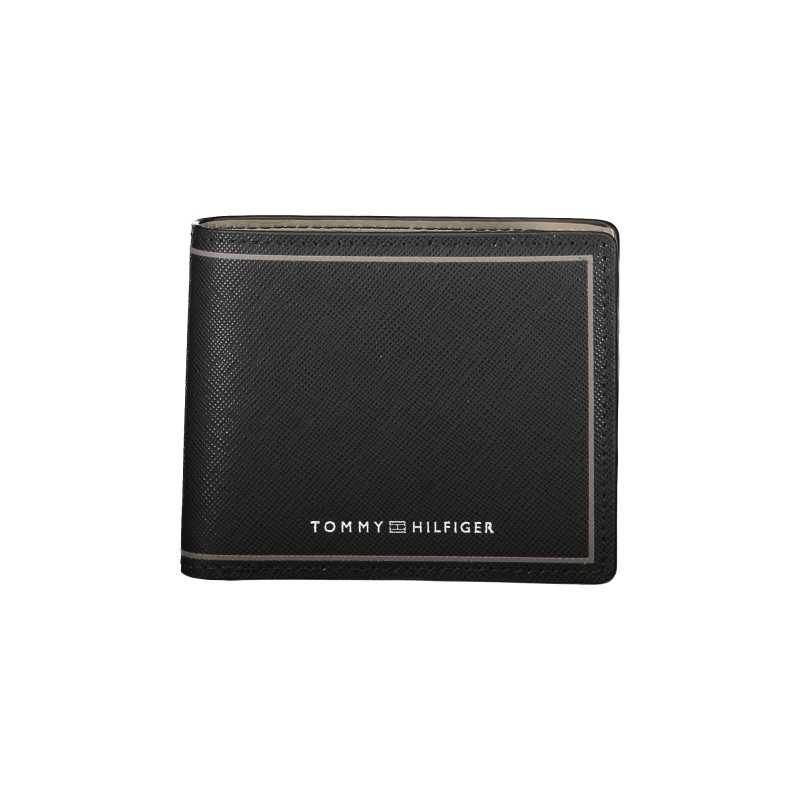 TOMMY HILFIGER PORTAFOGLIO UOMO NERO