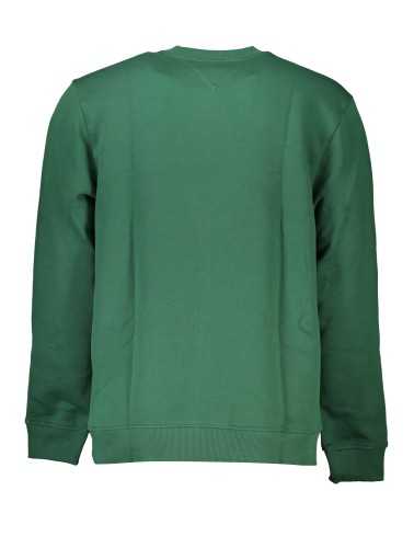 TOMMY HILFIGER FELPA SENZA ZIP UOMO VERDE