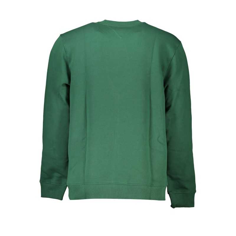 TOMMY HILFIGER FELPA SENZA ZIP UOMO VERDE