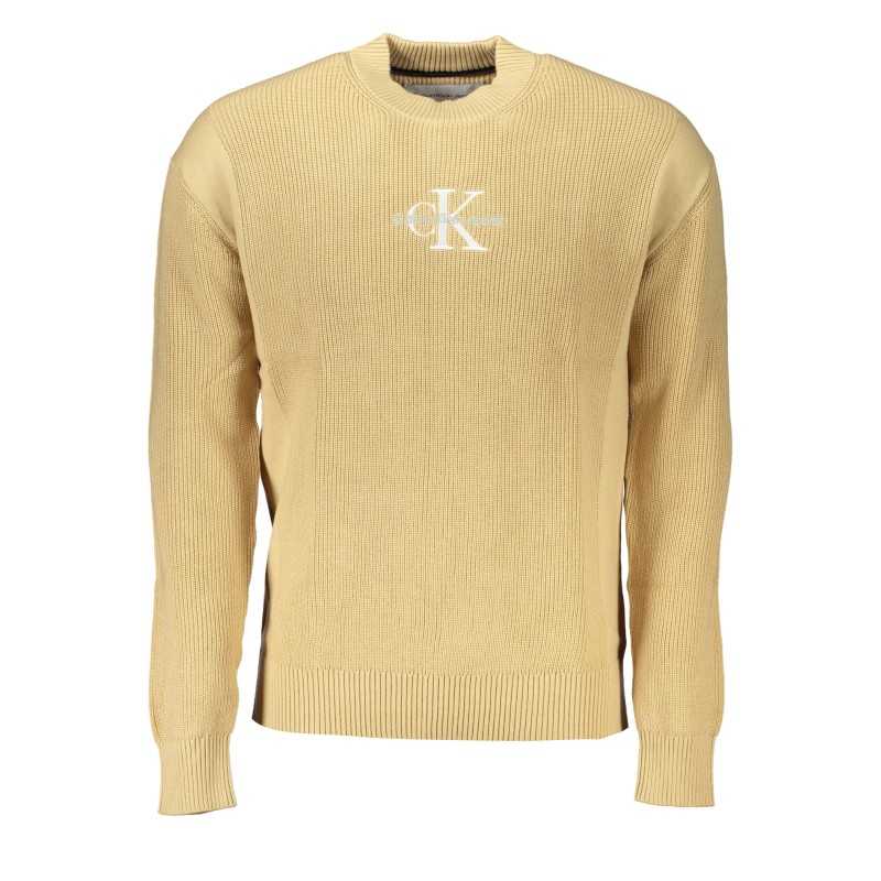 CALVIN KLEIN MAGLIA UOMO BEIGE