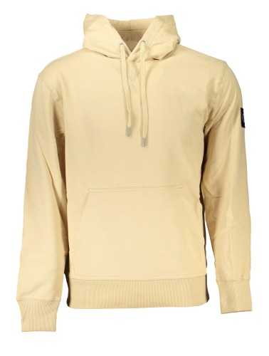 CALVIN KLEIN FELPA SENZA ZIP UOMO BEIGE