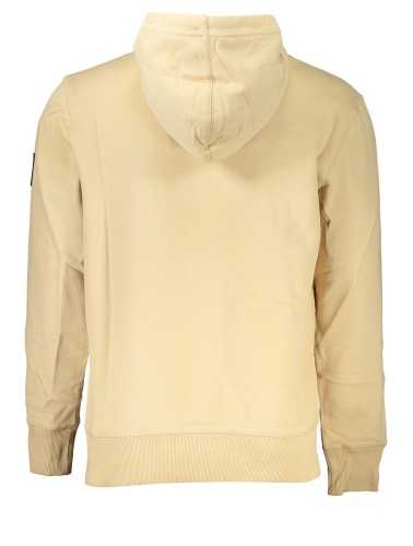 CALVIN KLEIN FELPA SENZA ZIP UOMO BEIGE