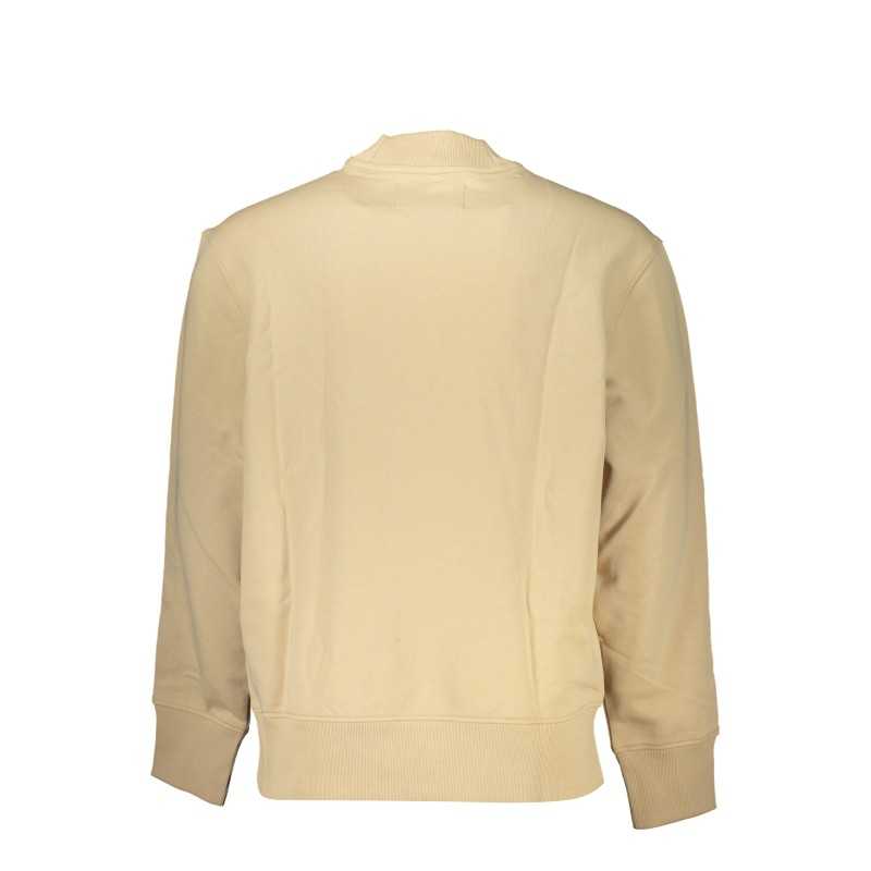 CALVIN KLEIN FELPA SENZA ZIP UOMO BEIGE