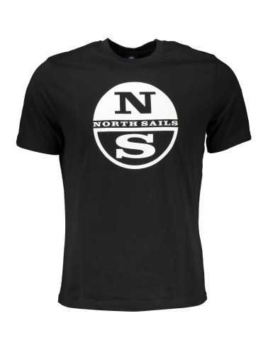 NORTH SAILS T-SHIRT MANICHE CORTE UOMO NERO