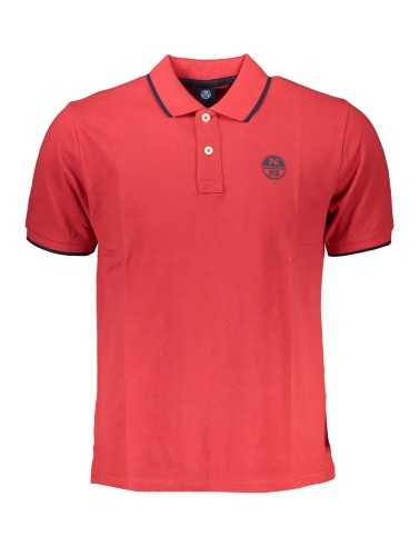 NORTH SAILS POLO MANICHE CORTE UOMO ROSSO