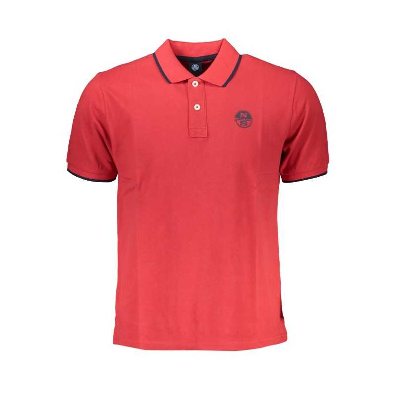 NORTH SAILS POLO MANICHE CORTE UOMO ROSSO