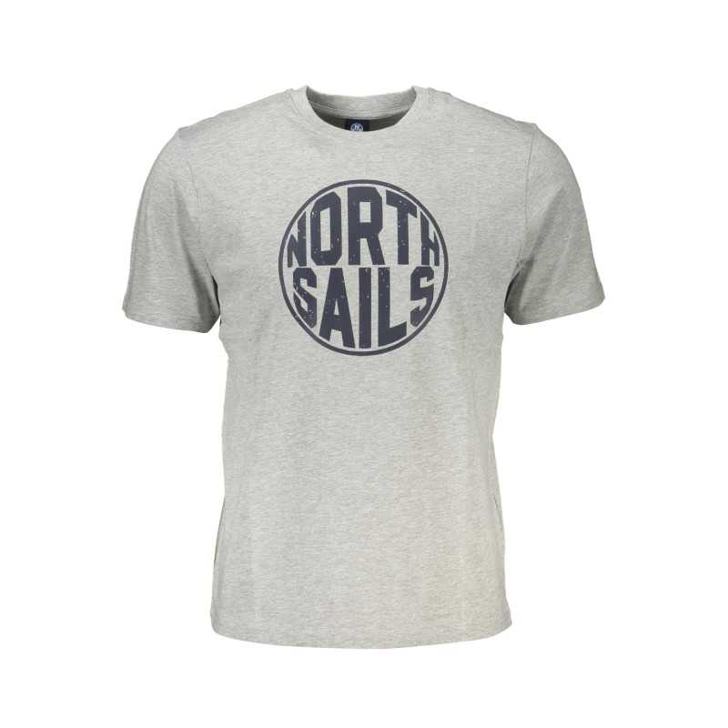 NORTH SAILS T-SHIRT MANICHE CORTE UOMO GRIGIO