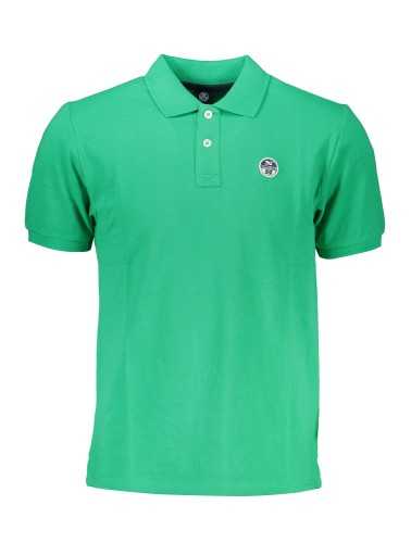 NORTH SAILS POLO MANICHE CORTE UOMO VERDE