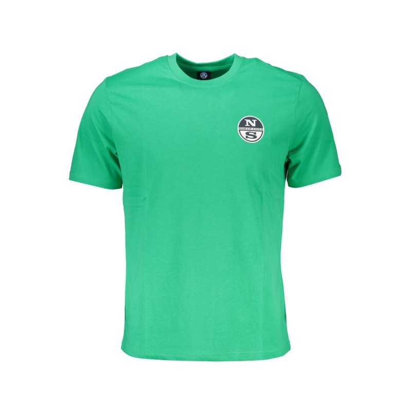 NORTH SAILS T-SHIRT MANICHE CORTE UOMO VERDE