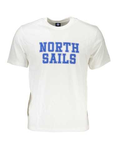 NORTH SAILS T-SHIRT MANICHE CORTE UOMO BIANCO