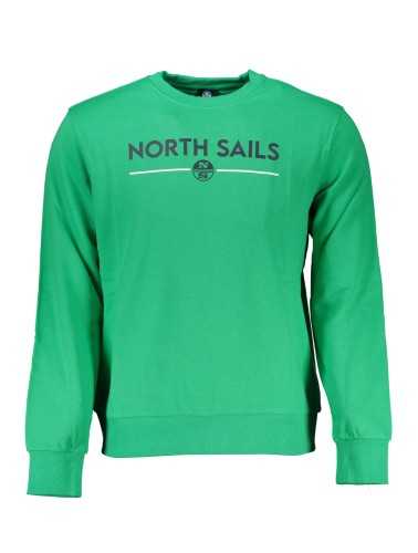 NORTH SAILS FELPA SENZA ZIP UOMO VERDE