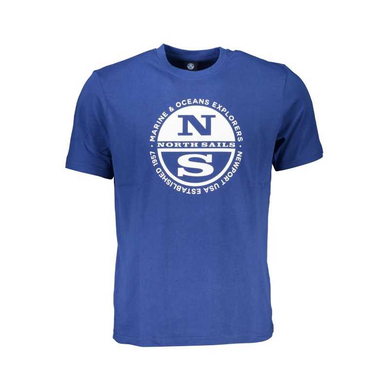 NORTH SAILS T-SHIRT MANICHE CORTE UOMO BLU