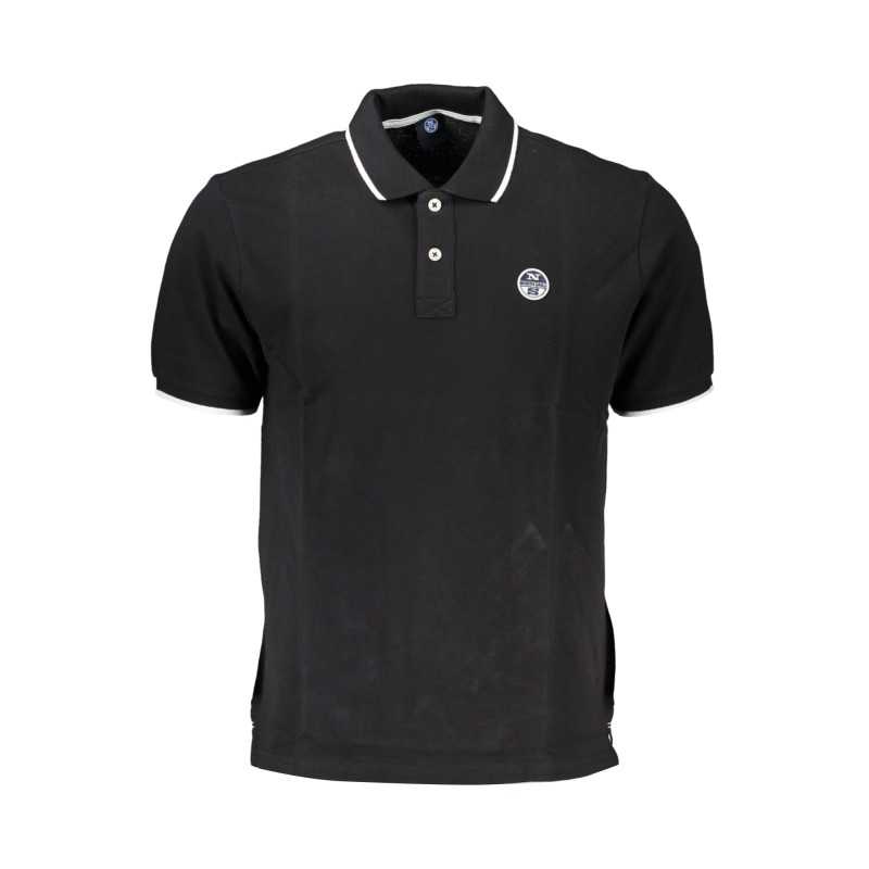 NORTH SAILS POLO MANICHE CORTE UOMO NERO