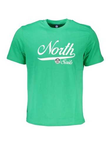 NORTH SAILS T-SHIRT MANICHE CORTE UOMO VERDE