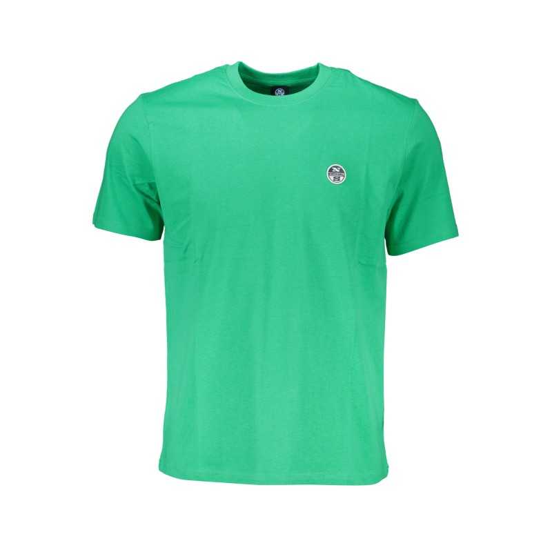 NORTH SAILS T-SHIRT MANICHE CORTE UOMO VERDE