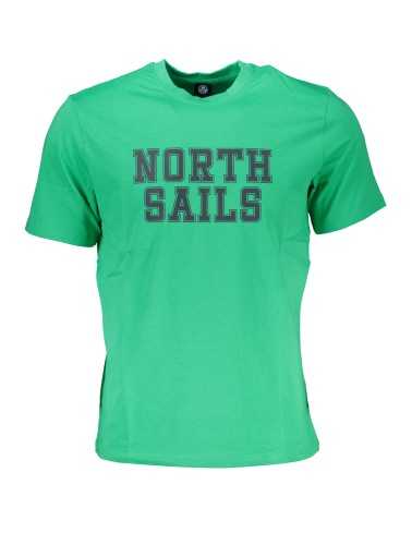 NORTH SAILS T-SHIRT MANICHE CORTE UOMO VERDE