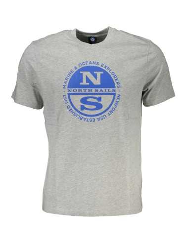 NORTH SAILS T-SHIRT MANICHE CORTE UOMO GRIGIO