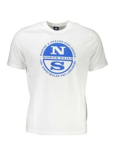 NORTH SAILS T-SHIRT MANICHE CORTE UOMO BIANCO