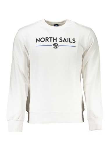 NORTH SAILS FELPA SENZA ZIP UOMO BIANCO