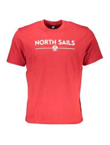 NORTH SAILS T-SHIRT MANICHE CORTE UOMO ROSSO