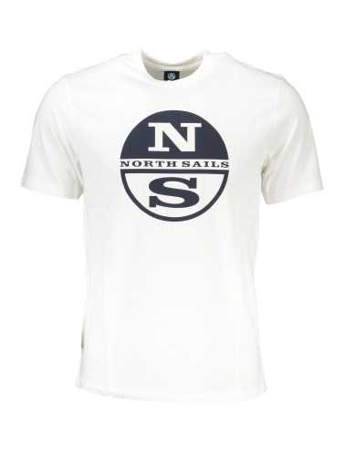 NORTH SAILS T-SHIRT MANICHE CORTE UOMO BIANCO